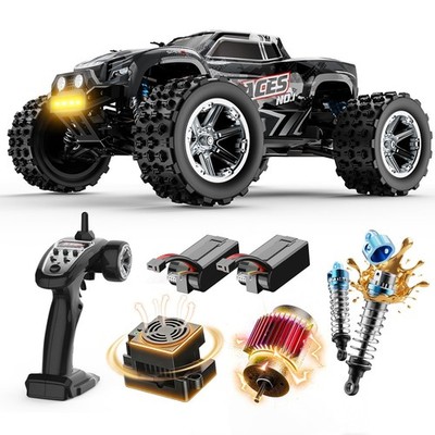 DEERC 8618 1/16 Fast Brushless RC Cars for Adults, Max 56mph, 2 3S Lipo Batte...