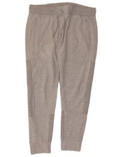 Zara Mens Crop Tracksuit Trousers Joggers XL Grey Cotton BH22