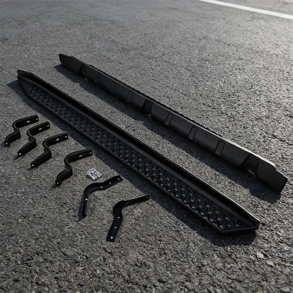 Fixed Running Board Side Steps Nerf Bar Fit for 2026 Toyota Hilux Travo Overland - Image 4 of 4