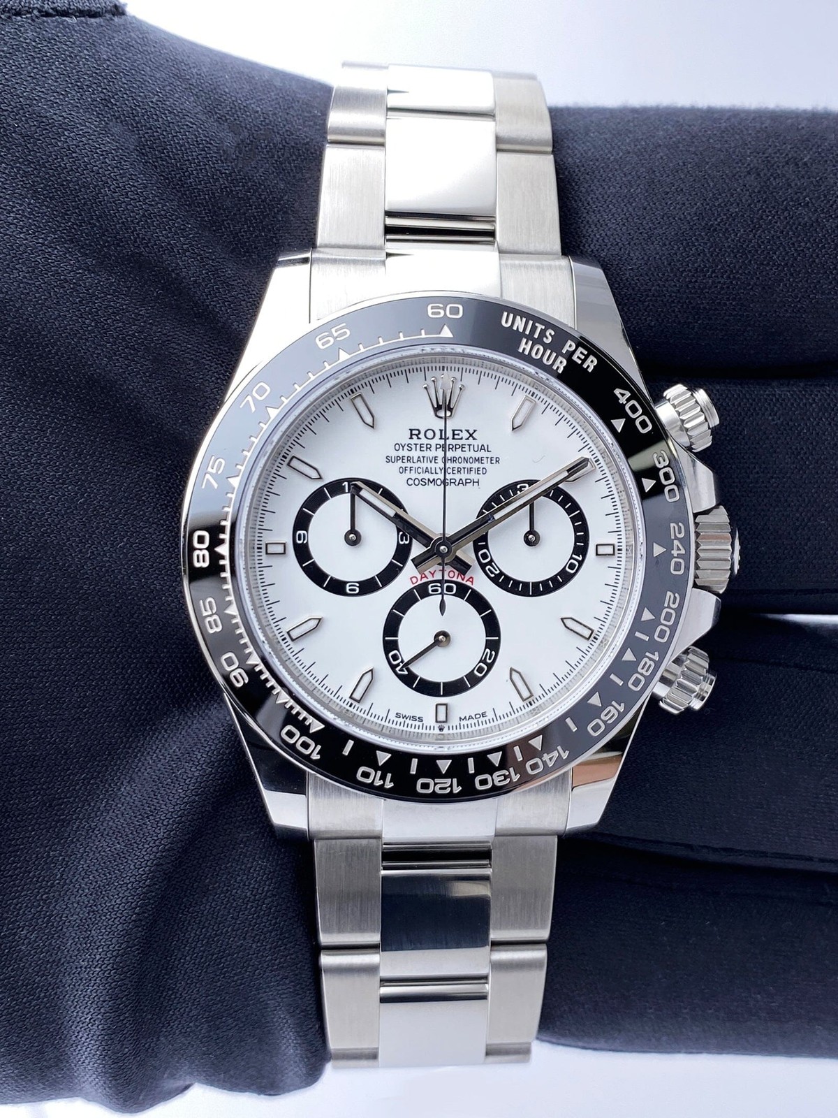 Rolex Cosmograph Daytona 126500LN White Dial Mens Watch Box Papers image 2