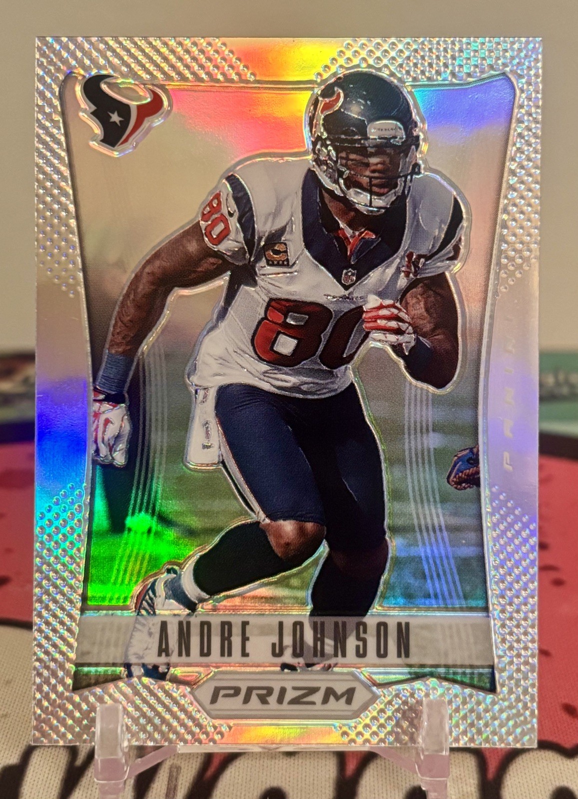 Andre Johnson 2012 Silver Prizm #75 1st YR PRIZM Texans Personal Collection A+🔥
