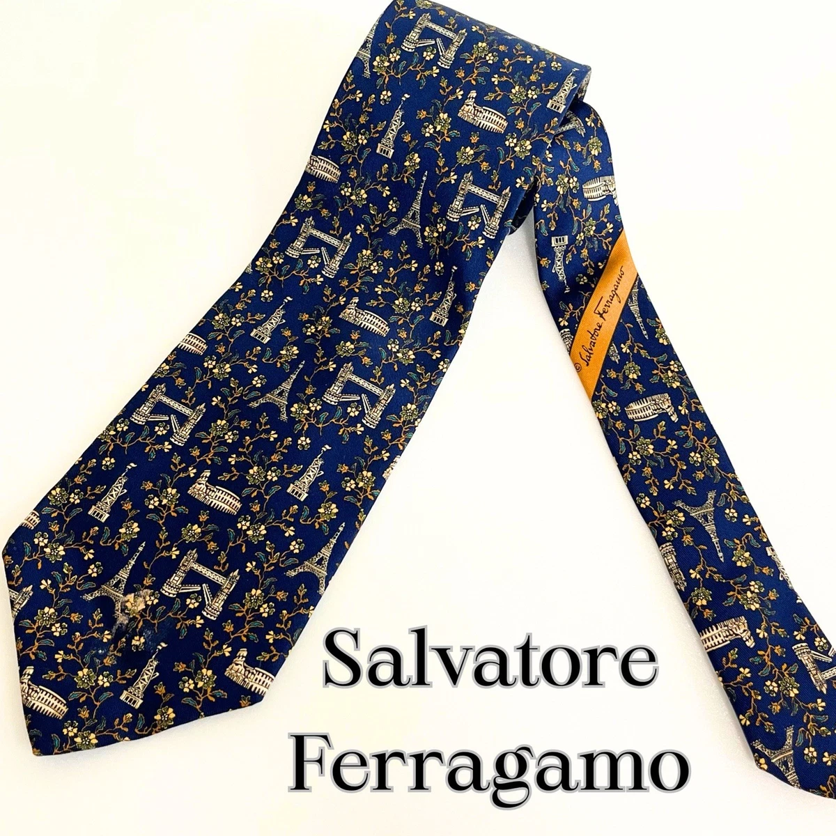 Salvatore Ferragamo 100% Silk Ties for Men for sale | eBay