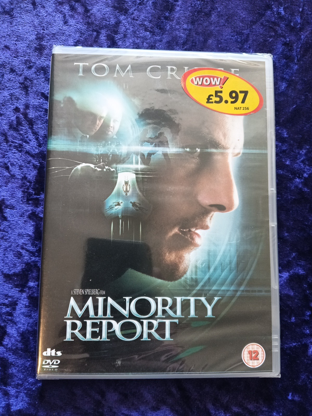 DVD MINORITY REPORT TOM CRUISE COLIN FARRELL STEVEN SPIELBERG SCI-FI UK R2