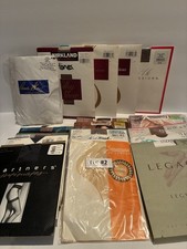 Vintage Lot 2 Pantyhose 18 Pkgs New Old Stock Various Size Style and Color