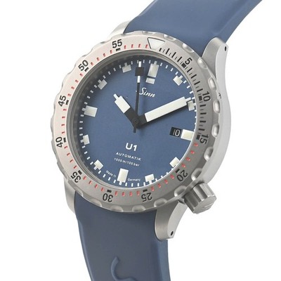 Sinn U1.B 1010.0102 Men's Watch Automatic Winding U-Boat Steel Blue Dial 44mm