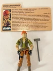 VINTAGE GI JOE ARAH TOLLBOOTH 1985 COMPLETE WITH CARD HASBRO