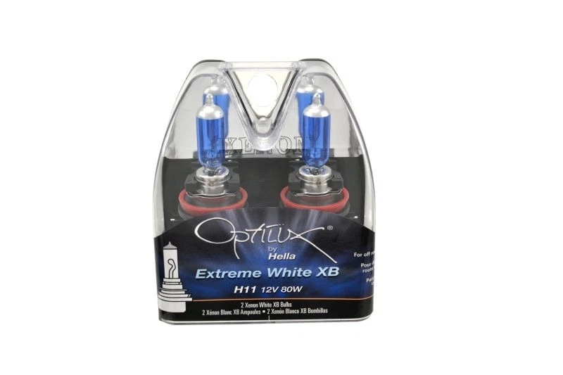 Hella Optilux XB Extreme H11 12V 80W Halogen Bulb Twin Pack for BMW 3 Series Foto 4 de 4