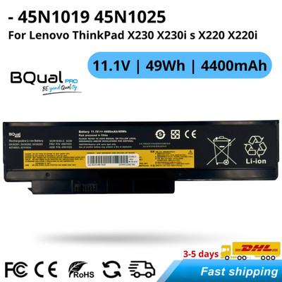 BQual PRO Laptop Battery for Lenovo ThinkPad X230 X230i X220 X220i X220s - 11.1V
