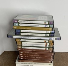 The Great Courses 7 Subjects 18 Lecture Lot Of DVD's CD's Books Teaching Company