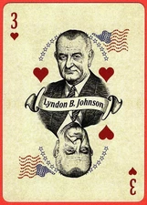 Lyndon B. Johnson - U.S. Presidents Bicycle Specialty Deck USPC Playing Card
