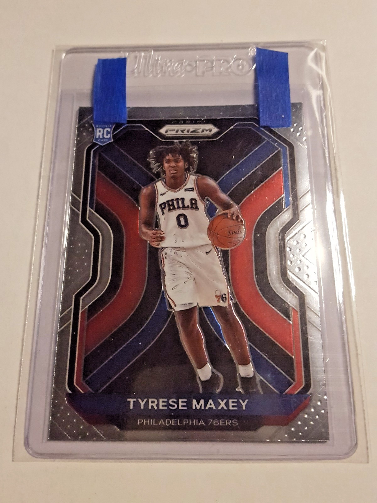 2020-21 Panini Prizm TYRESE MAXEY #256 Rookie Card