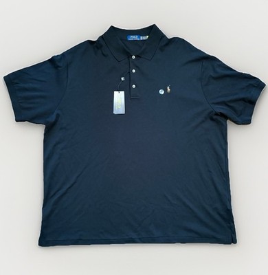 Polo Ralph Lauren Short Sleeve Shirt Big & Tall Mens Size 3XB Black NWT Pony Clr