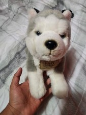 FAO F.A.O. Schwarz Siberian Husky Puppy Dog Plush 2018 Stuffed Animal Toy 10"