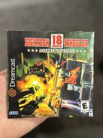 18-Wheeler: American Pro Trucker (Sega Dreamcast, 2001) W/ Manual Read