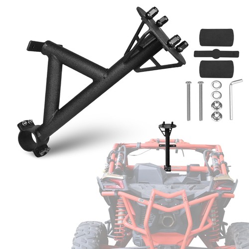 Holds Up to 32in Spare Tire Carrier Mount Rack For CanAm Maverick X3 2017-2024 - Picture 2 of 9