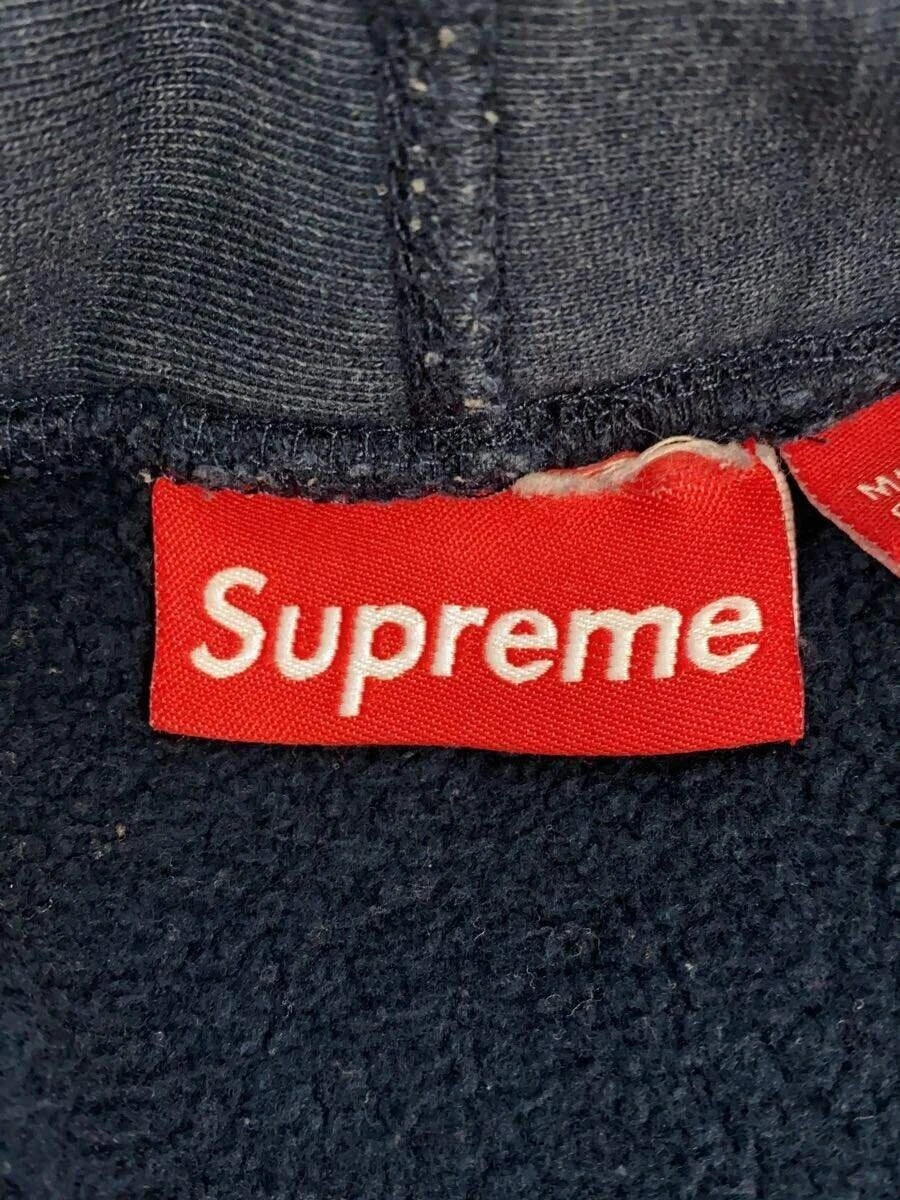 Felpa con cappuccio Supreme 11AW FUTURA LOGO PULLOVER L cotone nuova tinta unita