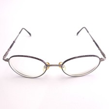 Anne Klein II 6003 K1054 Silver Violet Purple Metal Glasses Frames 50-19-135