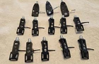 13 Turntable Headshells. 10 OEM Technics, 3  Generic, Aluminum, Steel