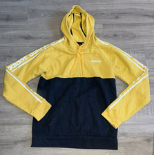 Adidas Musztardowa/Czarna Bluza z kapturem Rozmiar s. (C1) 