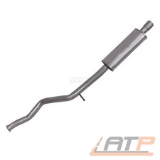 MITTELSCHALLDÄMPFER SCHALLDÄMPFER FÜR PEUGEOT 206 CC 2.0 S16 BJ 00-07