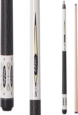 Canadian Maple Pool Cue Sticks 10mm/11.5mm/13mm Tip Available , 58" 2-Piece ...