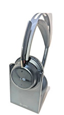 Poly Voyager Focus 2 Wireless Headset USB-C with Charging Stand Headphones