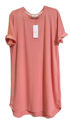 New Directions Studio Dress Women s Size XL Frida Peach NEW W/TAGS Cap Sleeve