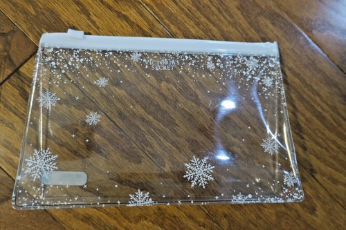 ❤️ VICTORIA'S SECRET ❤️CLEAR MAKEUP CASE BEAUTY BAG LIP GLOSS POUCH COSMETIC new - Picture 15 of 16