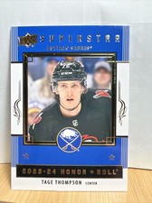 2023-24 Upper Deck Tage Thompson  Honor Roll  Insert Card #HR-26