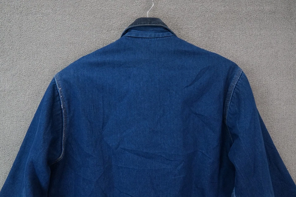 Chaqueta de mezclilla Big Mac vintage abrigo para tareas manta forrada ropa de trabajo para hombre talla 48 Foto 4 de 4