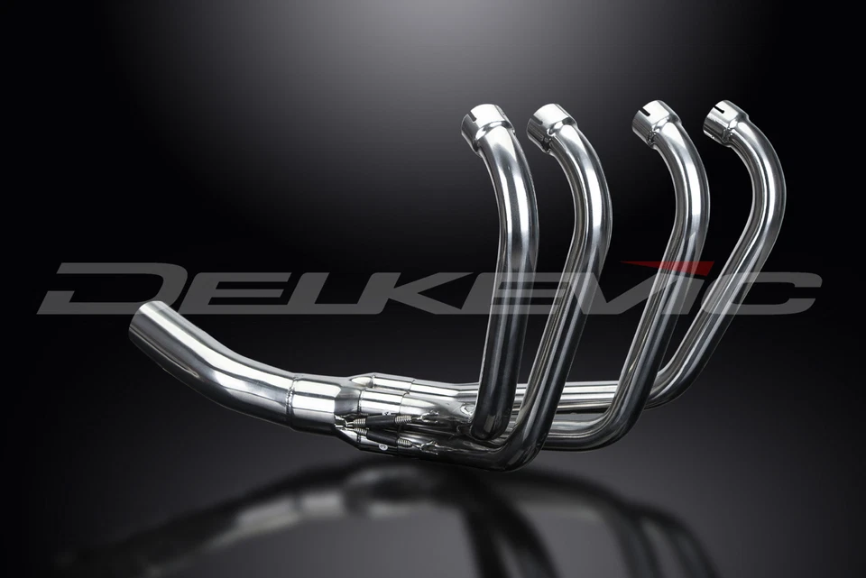 Cabezales de escape de acero inoxidable 4-1 para Honda CB750 CB750K 1969-1976 Delkevic Foto 2 de 4