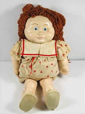 cabbage badge doll