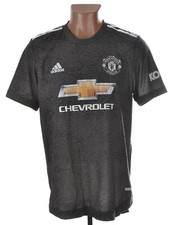 MANCHESTER UNITED 2020/2021 AWAY FOOTBALL SHIRT JERSEY ADIDAS SIZE L ADULT