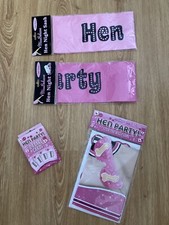 Wieczór panieński Sash X 2 & Game Fabrycznie nowe z metką, Karty używane 1 Wieczór panieński Pakiet