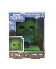 Minecraft Zombie Icon Light Mini Night Bed Lamp Portable Table Top Gift New