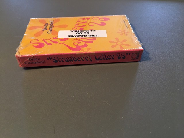 TEVIN CAMPBELL STRAWBERRY LETTER 23 FACTORY SEALED CASSETTE SINGLE C89 