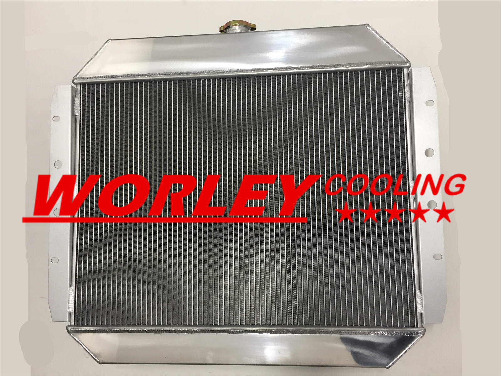 For71 Radiator 62MM 3Row Aluminum Radiator For 1968-1979 FORD F-100 PICKUP F 100 69 70 ...