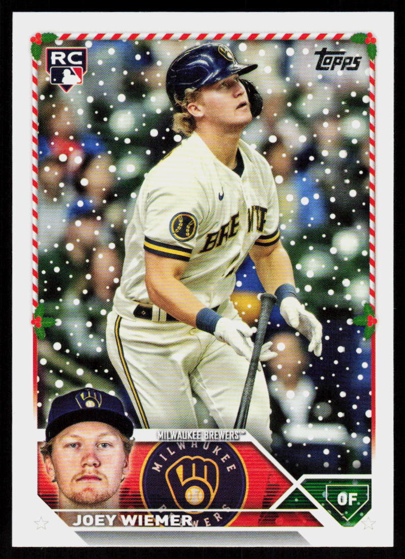 2023 Topps Holiday JOEY WIENER #H101 Baseball Rookie BREWERS RC | eBay