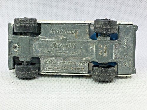 POLICE PATROL ~ LESNEY MATCHBOX No20 -- ROLAMATICS - Picture 4 of 5