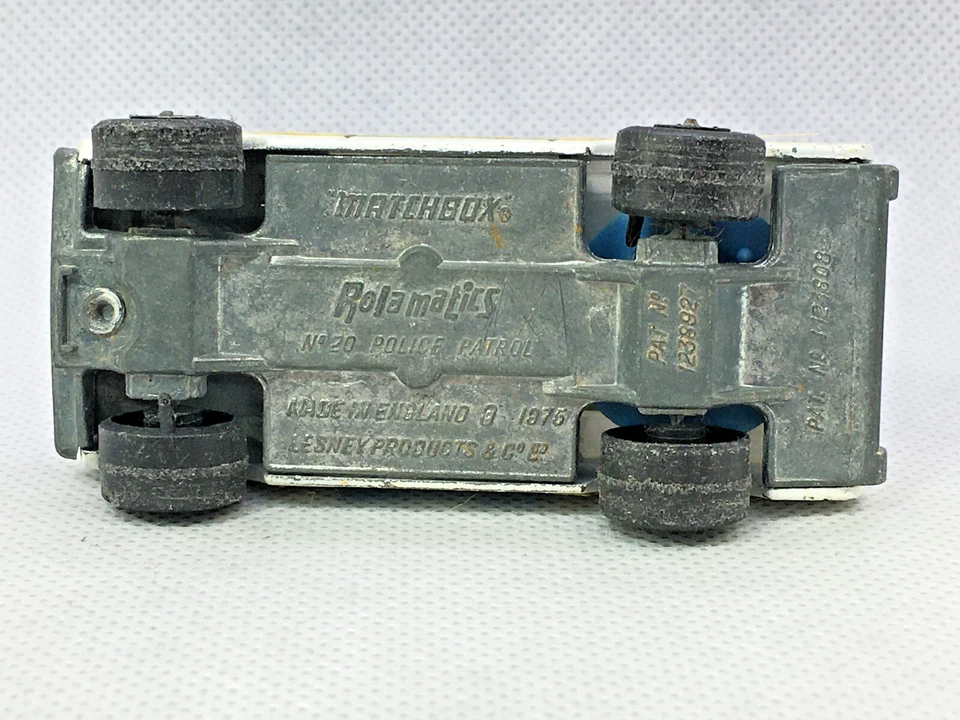 POLICE PATROL ~ LESNEY MATCHBOX No20 -- ROLAMATICS - Image 4 of 4