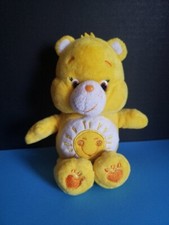 Care Bears Funshine Bear 8" Plush Stuffed Animal 2014 Just Play Yellow Sun Happy