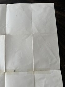 Taboo The Sixth Sense Tradewest Nintendo NES Poster Insert TRA-00-US 16" 1989