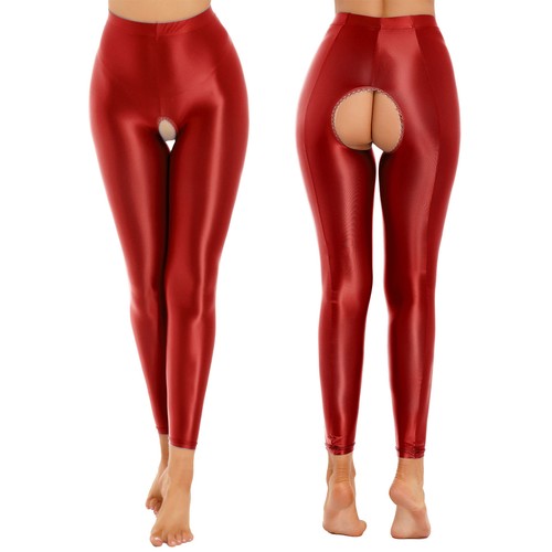Pantalones para mujer Pantalones de entrepierna abiertos Ropa interior Pantimedias elásticas Prendas para club nocturno Medias - Imagen 24 de 69