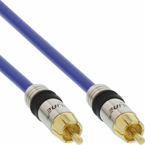 Cavo RCA Audio 1.8 M FosPower – Maschio-Maschio Schermato Con Connettori Placcati Oro 24K
