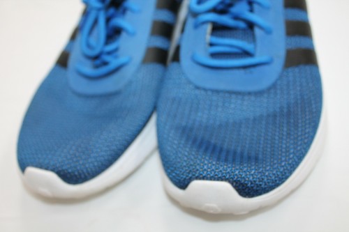 ADIDAS LITE RACER NEO LABEL BLUE 3 BLK Strips Sz 10 UK 9.5 EUR 44 Sneakers - Picture 10 of 12