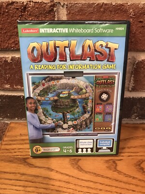 Outlast: A Reading for Information Game, Lakeshore, PC/MAC Sealed