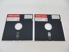 5.25" Floppy Disk MONEY BAGS IBM PC or XT 1988 Cosmi Corp. Computer Software vtg