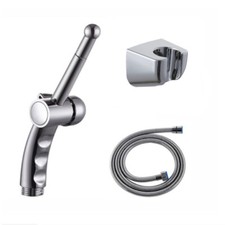 Plastic Diaper Shattaf Toilet Bidet Bathroom Sprayer Toilet Hand Shower Hose Set