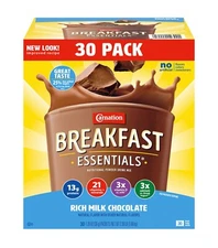 Carnation Breakfast Essentials Nutritional Drink Mix, Chocolate (30 ct.)