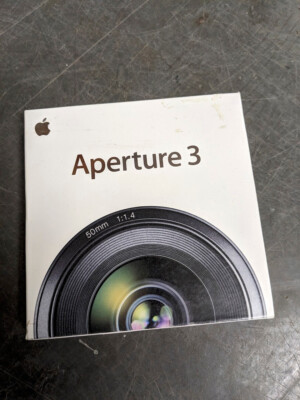 Original Apple Aperture 3 Vollversion Mac inkl. Seriennummer & Anleitung